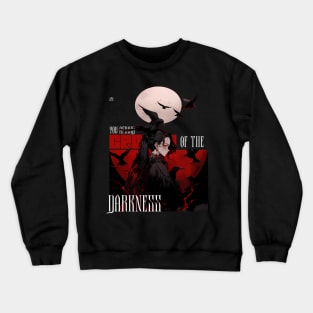 Are You Afraid Of Dark Anime Halloween Goth Girl Crewneck Sweatshirt